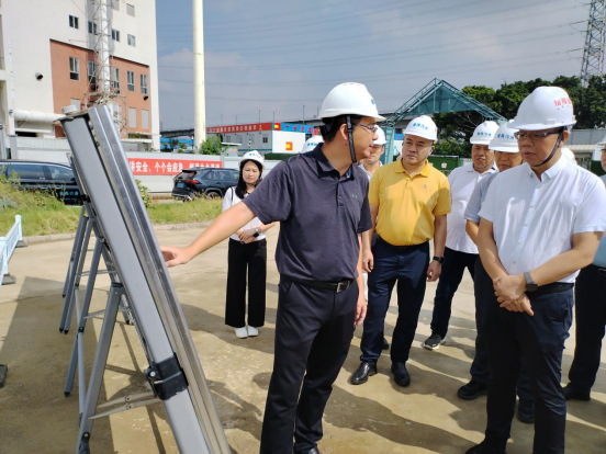 市水务局局长姚汉钟督导番禺区治水攻坚工作