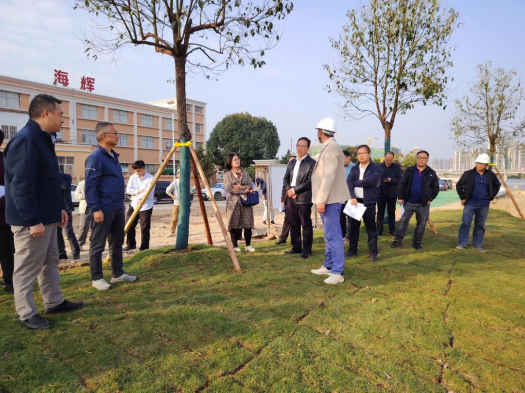 市水务局副局长李化军带队到中山市调研学习水塘河道清淤工作